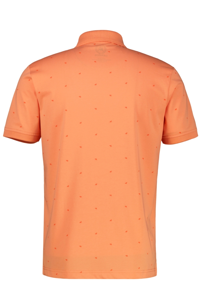 POLO MET SUBTIELE OPDRUK 2553250 918 PALE PAPAYA